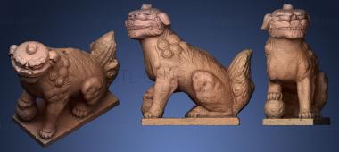 3D model china dog (STL)